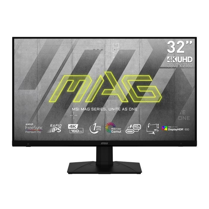 Ecran MSI MAG 323UPF - 27 po - IPS - 1920 x 1080 - 1 ms - Noir