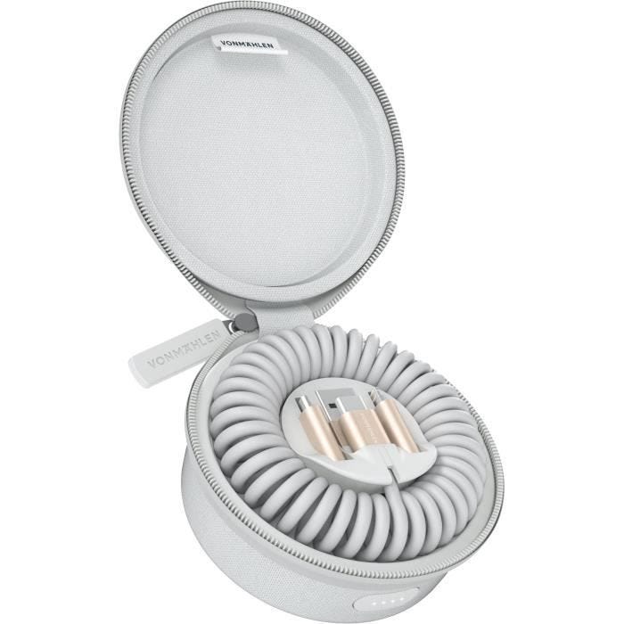 Batterie de secours et Câble tout-en-un Or Rose Allroundo®