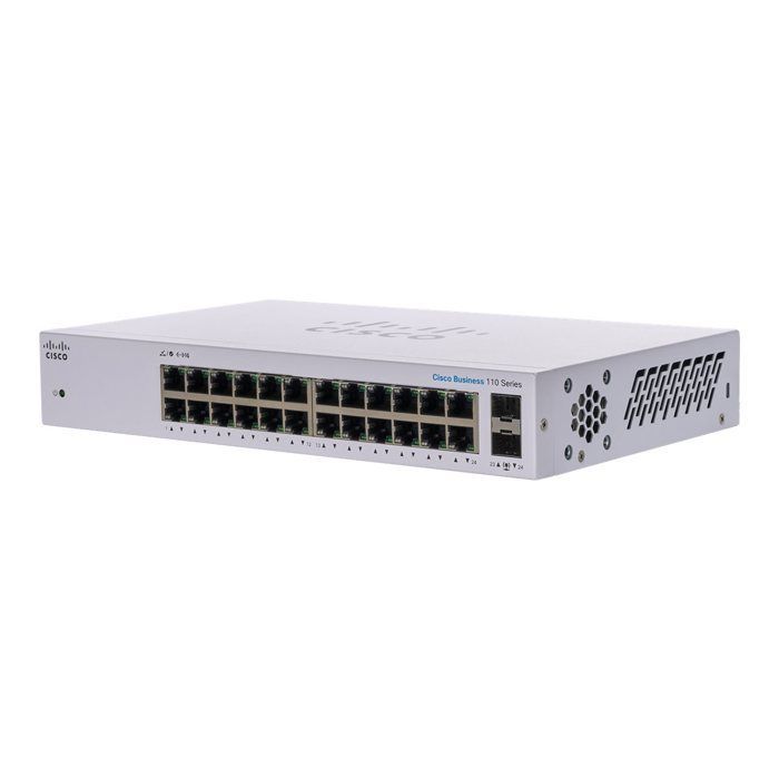 Commutateur - Cisco - CBS110-24T-EU - Non-géré - 24 ports - Gigabit Ethernet