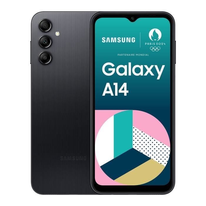 Samsung Galaxy A14 4G Smartphone 64 Go Noir