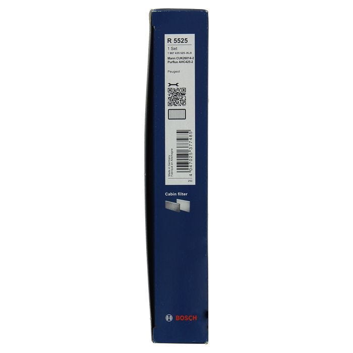 BOSCH Filtre d'habitacle 1987435525
