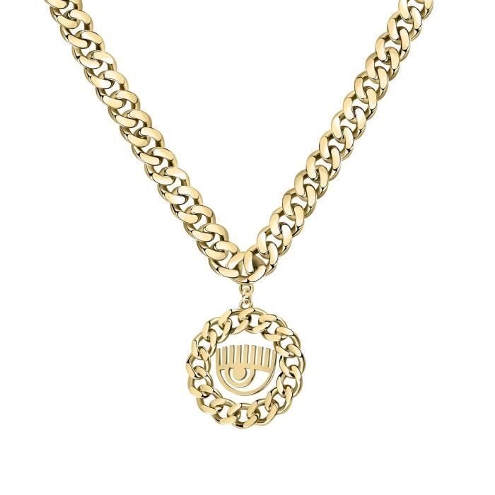 Collier - CHIARA FERRAGNI - Œil - Laiton Jaune - 70 cm - Femme