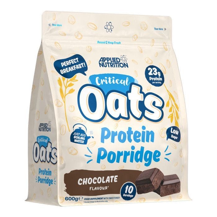 Formule de glucides et de protéines Applied Nutrition - Critical Oats - Chocolate 600g