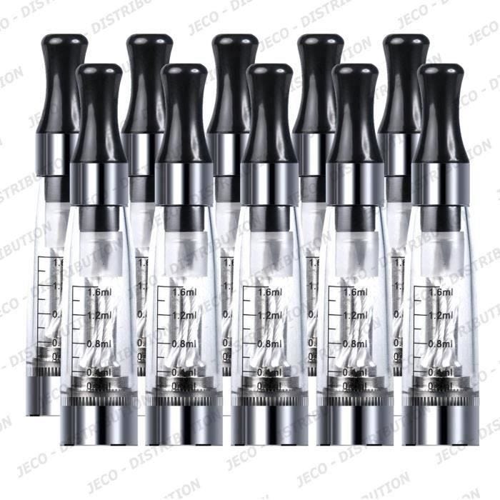 Pack 10 Clearomiseur-Atomiseur Ce4 Transparent COSKF26187