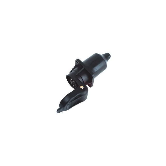 Socle 3 broches femelle plastique - 4 points