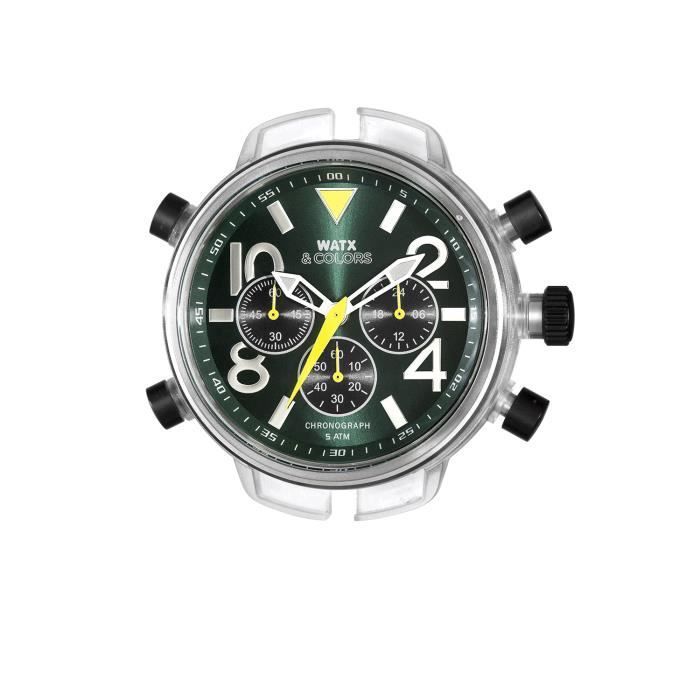 Montre - WATX&COLORS - XXL CHRONO RWA4748 - Vert - Quartz - Sport
