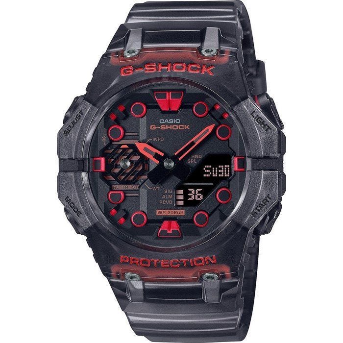Montre - Casio - Gshock GA-B001 - Noir - 20 Atm - Double affichage - 46 mm