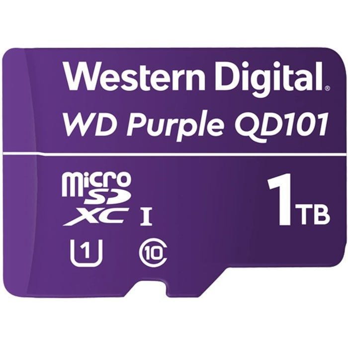 WD Purple MICROSDXC WDD100T1P0C 1 TB, CLASE 10, CLASE U1