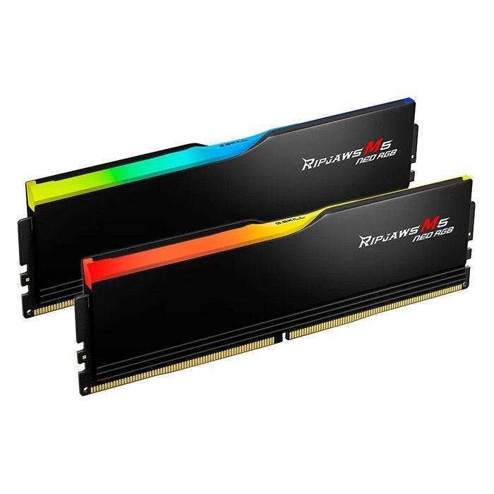 RAM DDR5 - G.SKILL - Ripjaws M5 RGB - 32 Go - 6000 MHz - CL36 - Noir