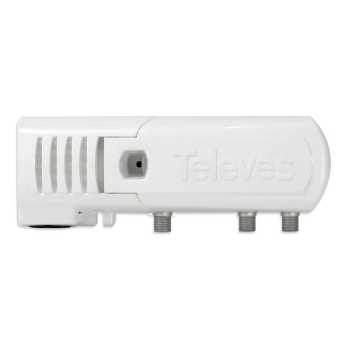 Alimentation - Televes - 5504 - 24V - 130mA - 1 entrée 2 sorties