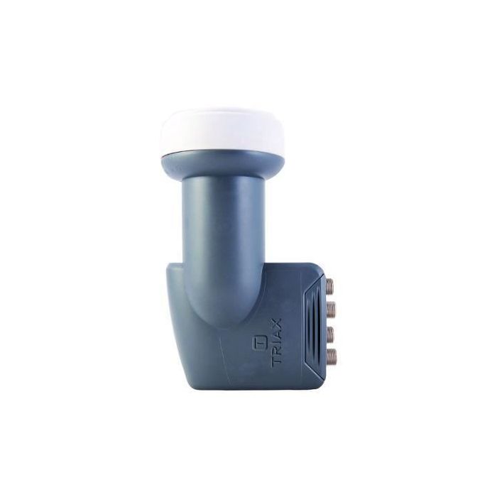 LNB Quad Triax TQD 007 Bruit 0,3 dB Gain 64 dB