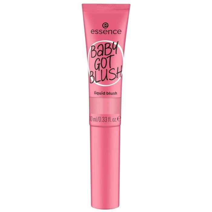 Blush - ESSENCE - Baby Got Blush - Rose vibrant - Texture légère - Applicateur éponge