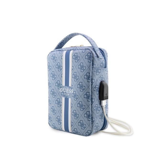 Sacoche de voyage à USB Modèle Stripe 4G Guess Bleu
