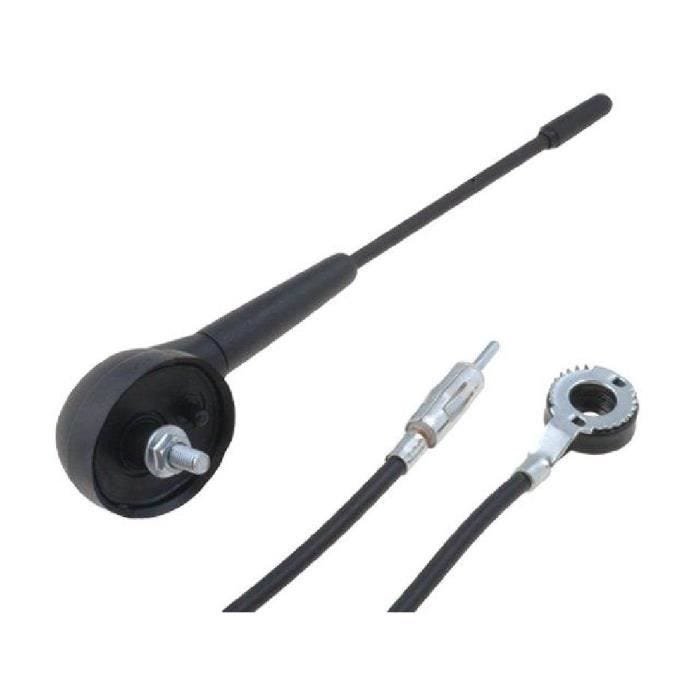 Antenne de toit - Alfa Romeo - 0.19m - Noir - Universel - Car audio