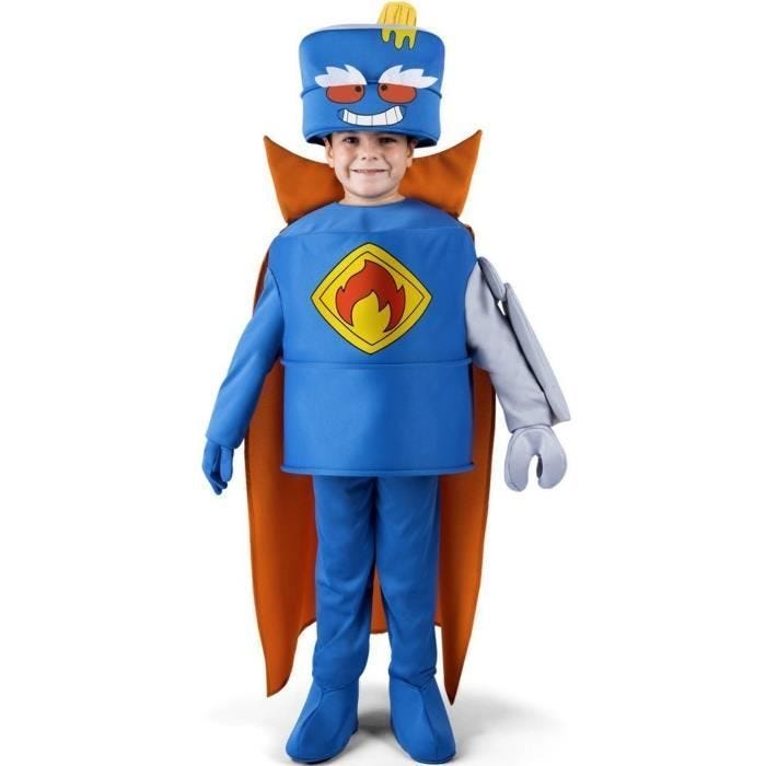 Déguisement Mr. King Superzings enfant - MY OTHER ME FUN COMPANY, SL - Bleu - 6 ans