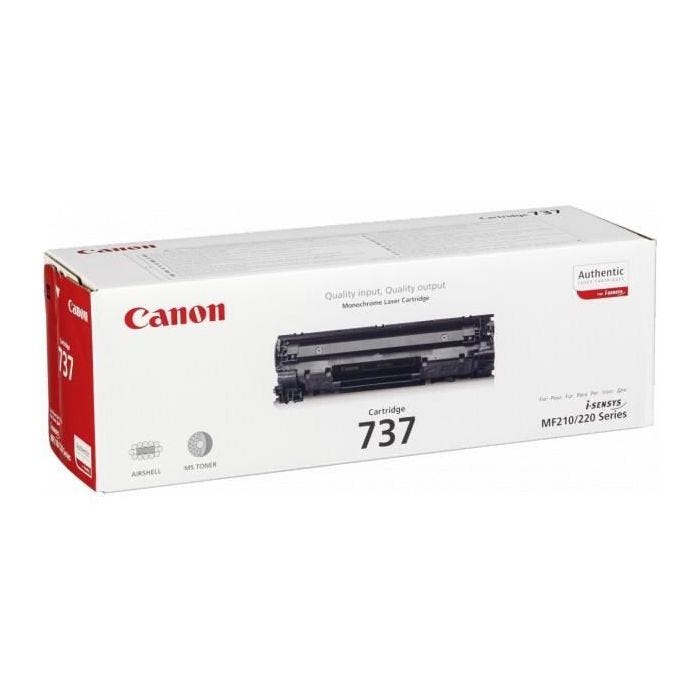 Cartouche de toner CANON CRG-737 Noir - Capacité standard - 2 100 pages