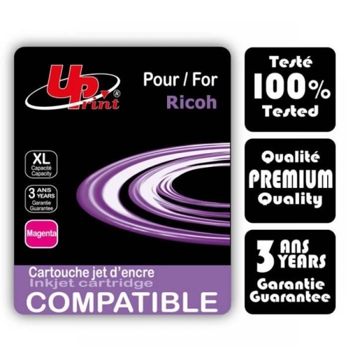 Cartouche gel Uprint GC-41M magenta compatible avec votre imprimante RICOH Aficio SG3100,RICOH Aficio SG3110,RICOH Aficio