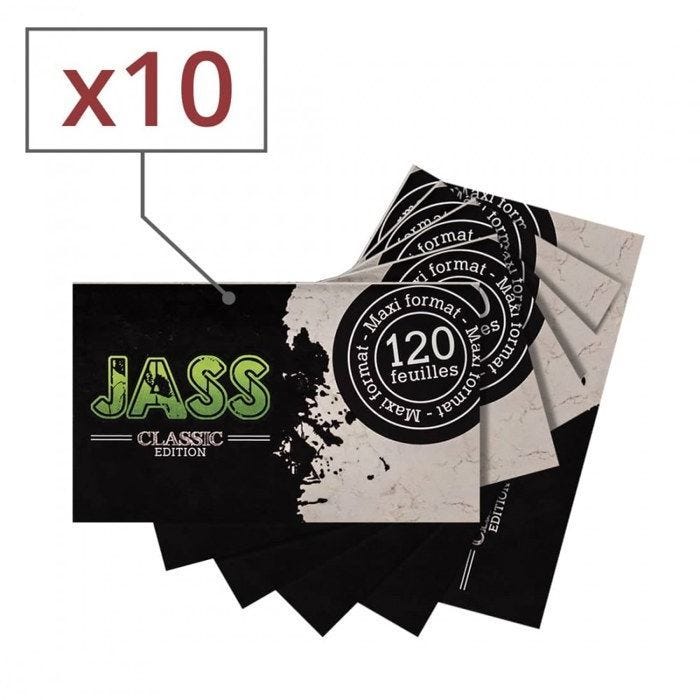 papier à rouler jass classic edition x 10
