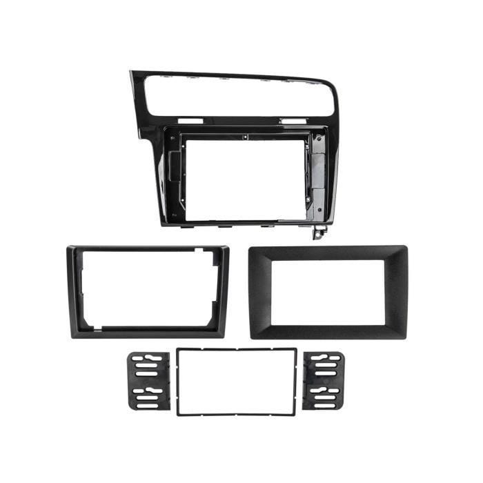 Plaque de façade - Volkswagen - Golf VII (2012-2020) - Kit 10/9/7 pouces - Autoradio DIN/Double DIN