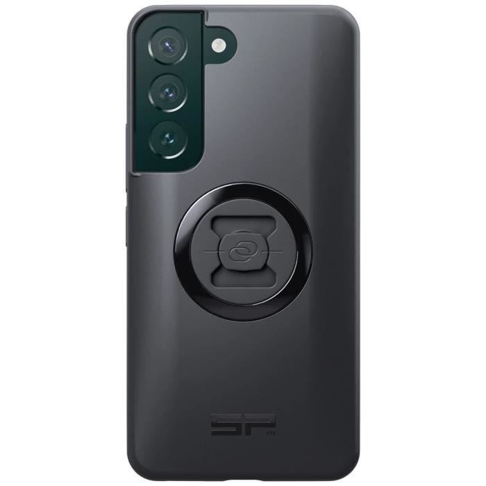 Coque de téléphone - SPCONNECT - Samsung Galaxy S22 - Noir - Mécanisme Twist-to-lock - Robuste