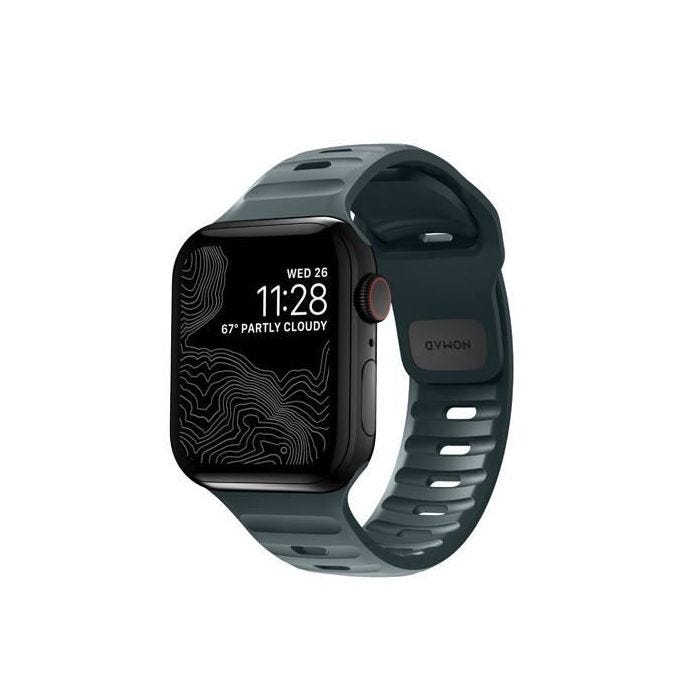 Bracelet pour Apple Watch - Nomad - Sport Strap V2 - 38/40/41mm - Bleu - Confort optimal
