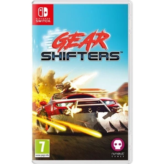 Gearshifters Nintendo SWITCH - Jeu d'arcade - Shoot'em up rogue-lite d'action/arcade