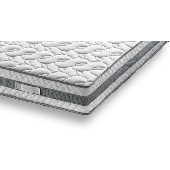 Matelas 70x190 cm Mmoire de Forme 62 Kg-m3 x epaisseur 21 cm Trs Ferme Oreiller Visco - 7 Zones de Confort - Noyau Aertech 35 Kg-m3