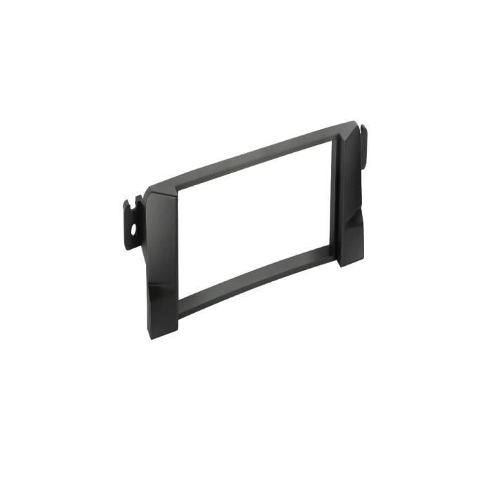 Facade autoradio 1DIN - ADNAUTO - BMW série 3 E46 - Noir - Installation facile - Look professionnel