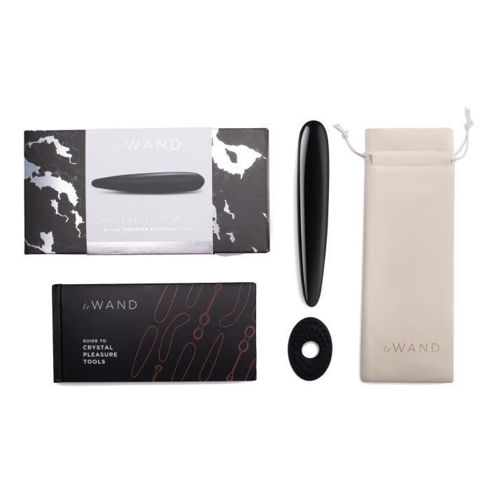 Le Wand Crystal Fin, Obsidienne Noire