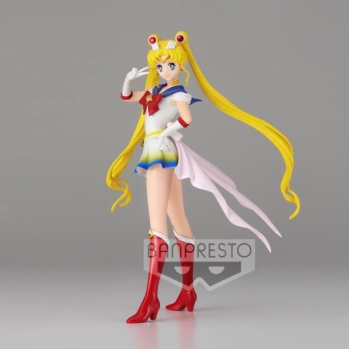 PRETTY GUARDIAN-Super Sailor Moon Vers.B-Figurine Glitter&Glamous 23cm