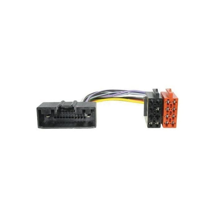 Fiche ISO - CALIBER - Ford C-Max, Fiesta, Focus, Meriva, Range Rover Evoque - Noir - Connecteur autoradio