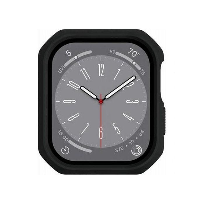 Coque pour Apple Watch 42-44mm Renforcée Hybrid Solid R 100% Plastique recyclé Itskins Noir