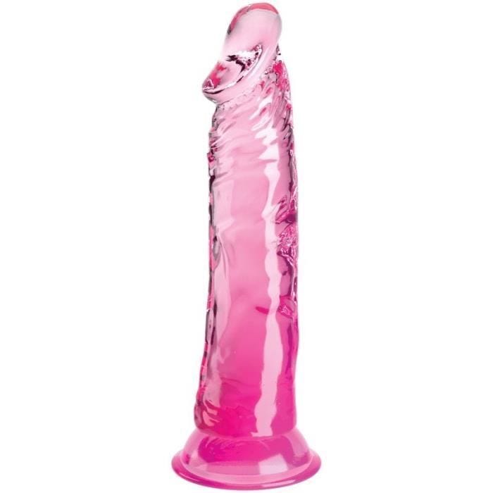 KING COCK - CLEAR PÉNIS RÉALISTE 19.7 CM ROSE -