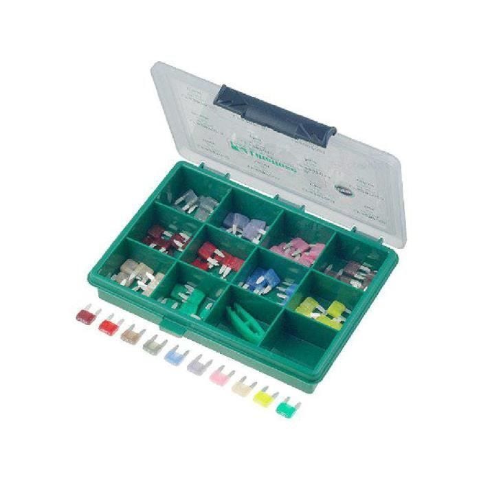 Kit 100 Mini fusibles 2/3/4/5/7.5/10/15/20/25/30A