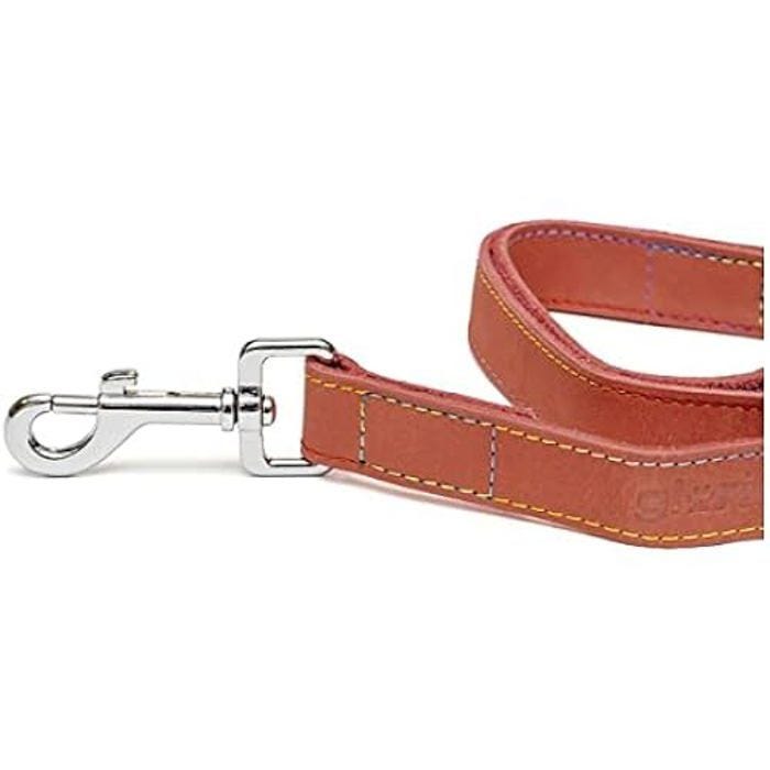 Bracelet - GLORIA - Cuir Nubuck - Doux au toucher - Solide et durable - Mousquetons en rotation