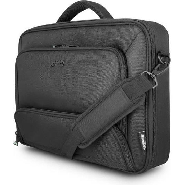 Sacoche ordinateur 13''/14'' - URBAN FACTORY - Nylon 1680d - Rangements spécifiques