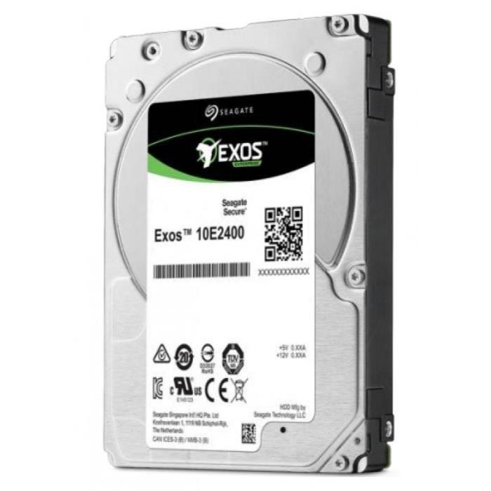 Disque dur interne SEAGATE ST2400MM0129 - 2,40 To - SAS (12Gb/s SAS) - 10000trs/mn - 256 Mo de mémoire tampon
