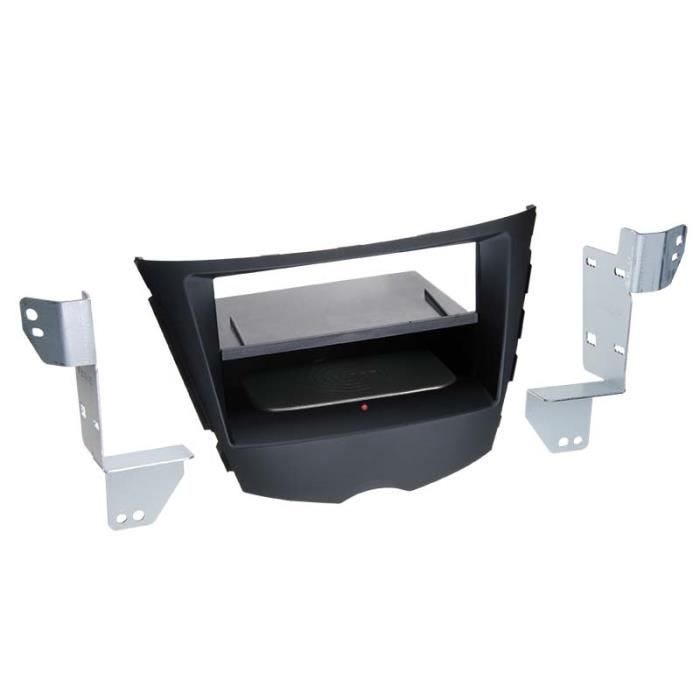 Adaptateur de façade 2-DIN - ACV - Inbay® - Hyundai Veloster 2011 - Noir - Universel Non