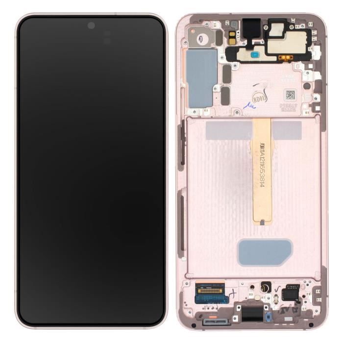 Écran LCD - Samsung - Galaxy S22 Plus - Original - Rose - Tactile pré-assemblé