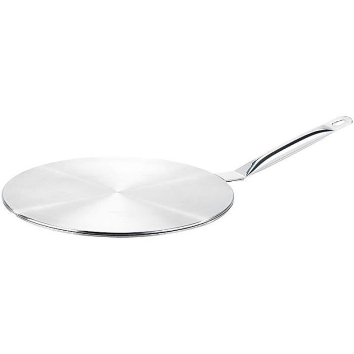 Disque adaptateur pour plaque à induction - ROSENSTEIN & SOHNE - Gris - Casserole - 2200 Watt