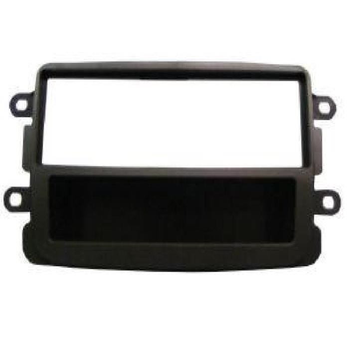 Facade autoradio - ADNAUTO - FA262F - Compatible Dacia - Gris Fonce - Non Universel