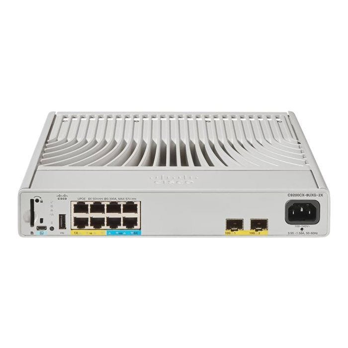Commutateur géré - Cisco - Catalyst C9200CX-8UXG-2X-A - 8 ports - PoE - UPOE