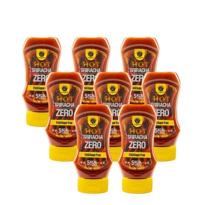 Sauces diététiques Rabeko - Sauces salées Rabeko - Sriracha Boite de 8