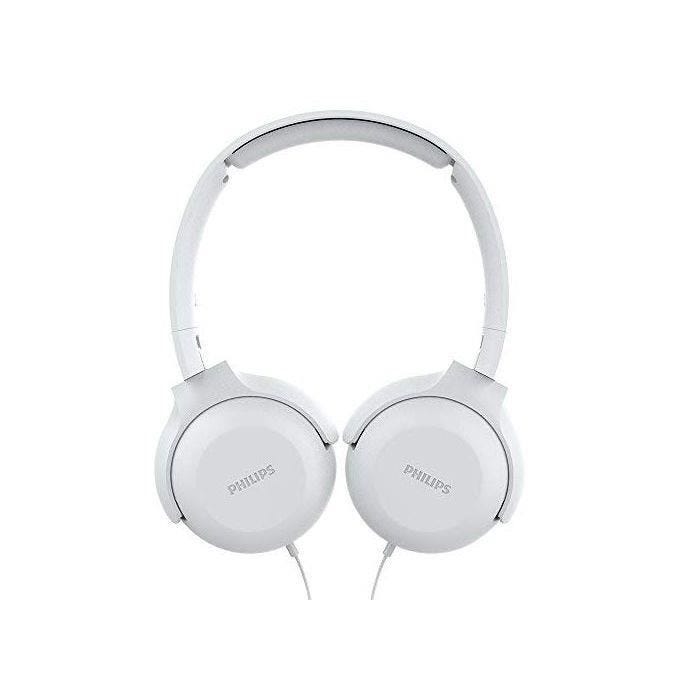 Casque Philips UH201WT/00 - Blanc, Sur-oreille, Pliable, 32mm, 1.2m