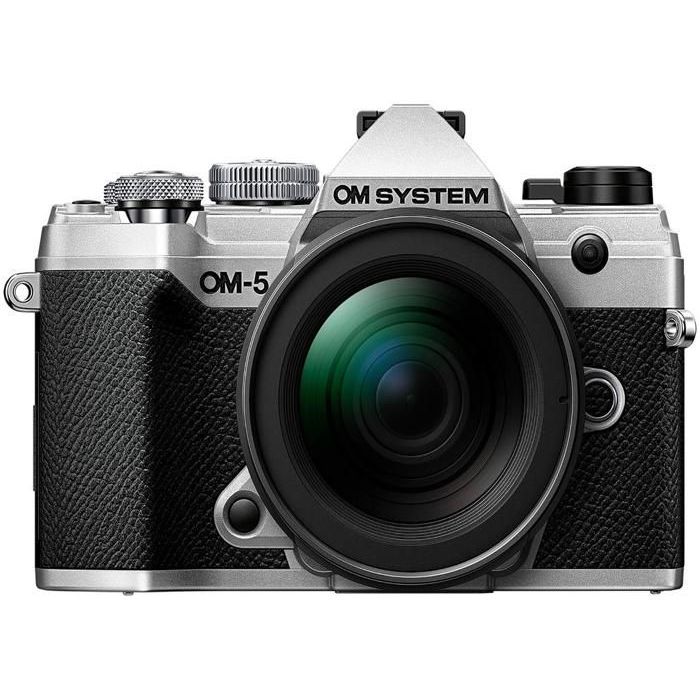 Appareil photo hybride - OM SYSTEM - OM 5 - 12-40mm f/2.8 - Argent - Garantie 2 ans