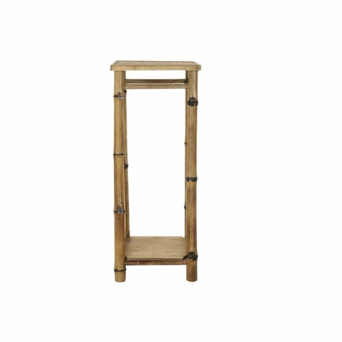table d'appoint rotin (36 x 36 x 85 cm)