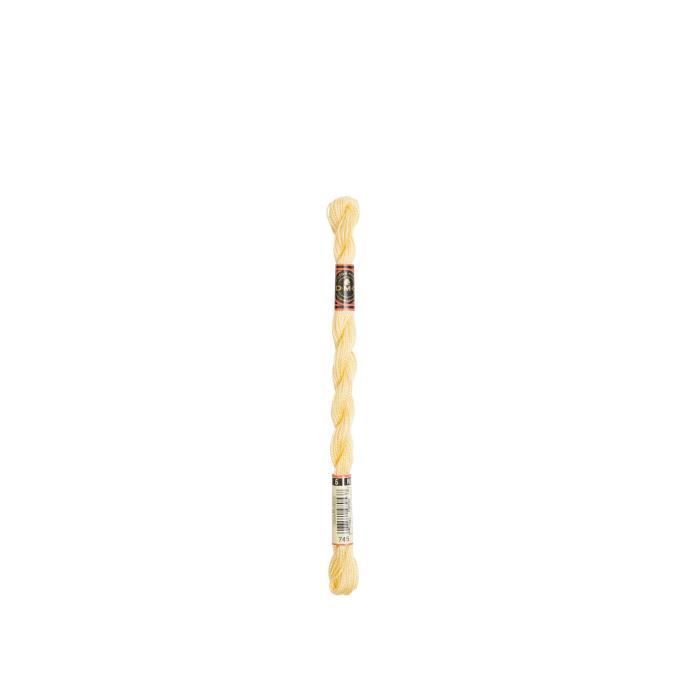 Fil - DMC - Coton Perlé Médium N5 - Couleur Beige - 100% Coton - 15 mètres