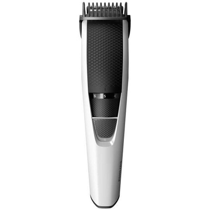 Tondeuse à barbe Philips BEARDTRIMMER Series 3000 BT3206-14 - Guide de coupe dynamique - 45 min d'autonomie