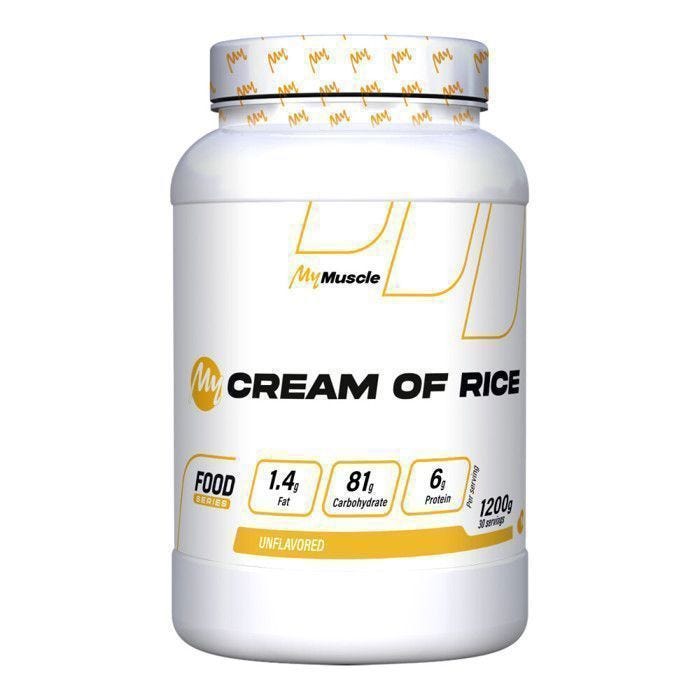 Crème de riz MyMuscle - My Cream of Rice - Saveur neutre 1200g