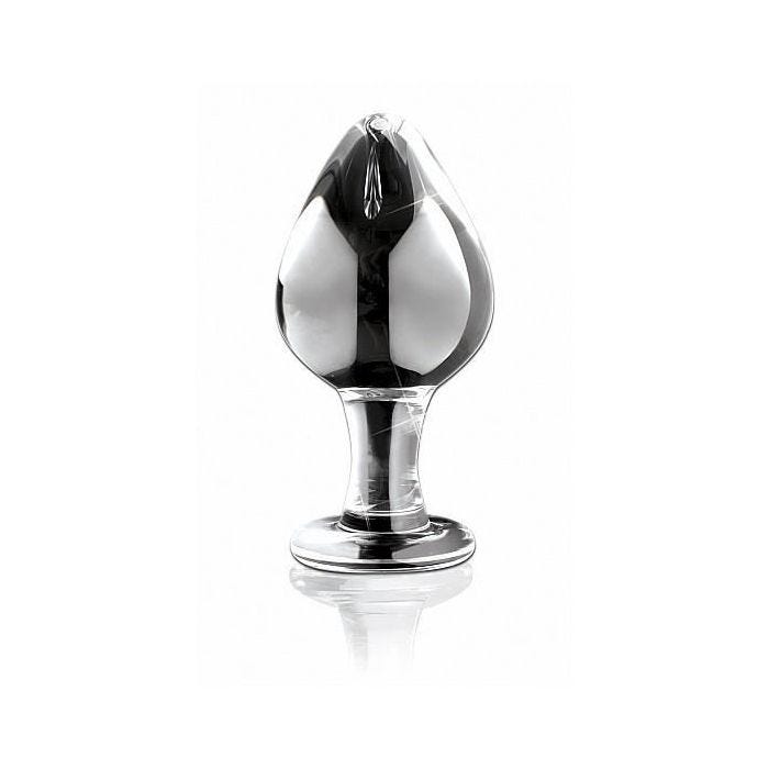 Massager en verre - Pipedream - Icicles No. 25 - Hypoallergénique - Transparent - Droit